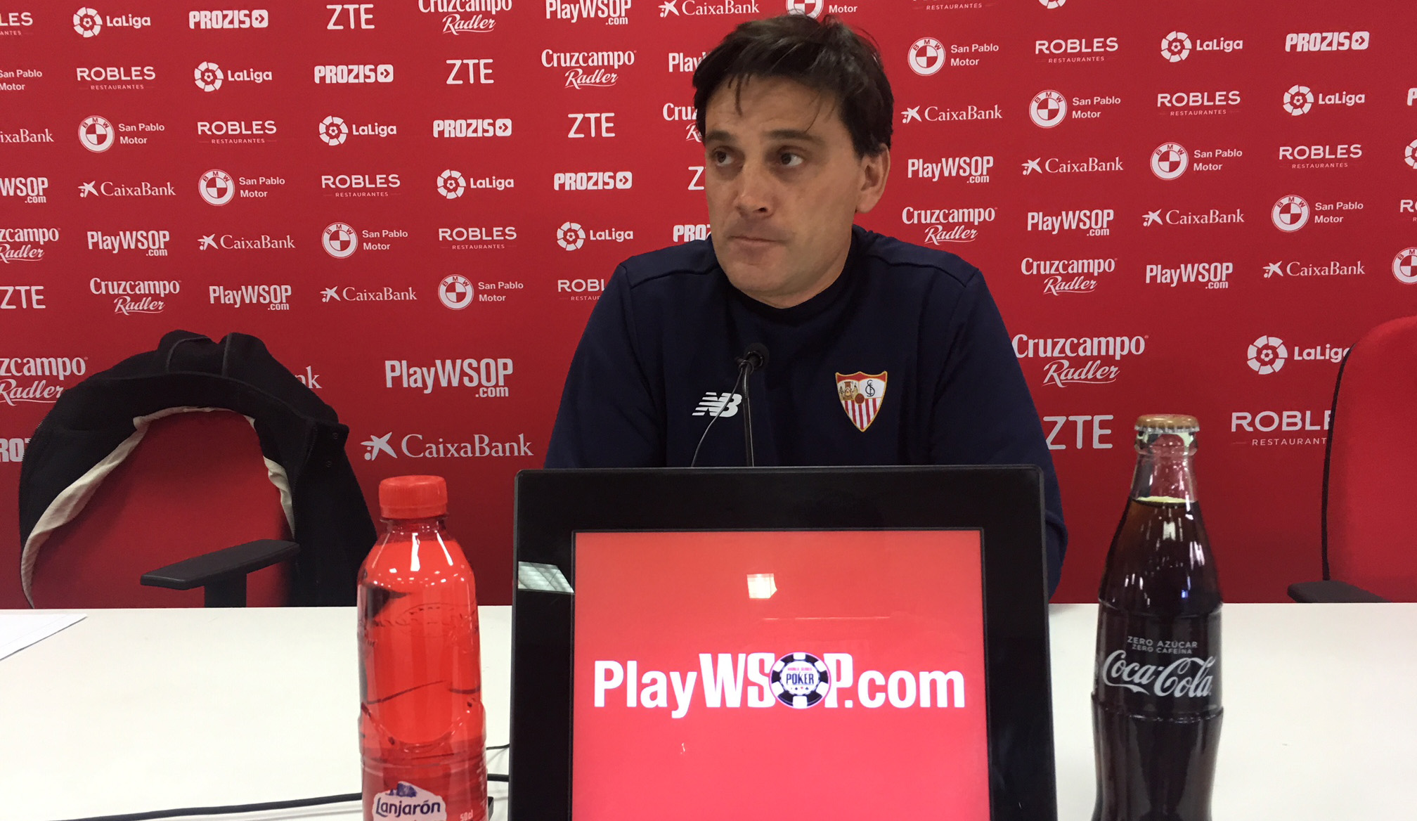 Vincenzo Montella entrenador del Sevilla FC