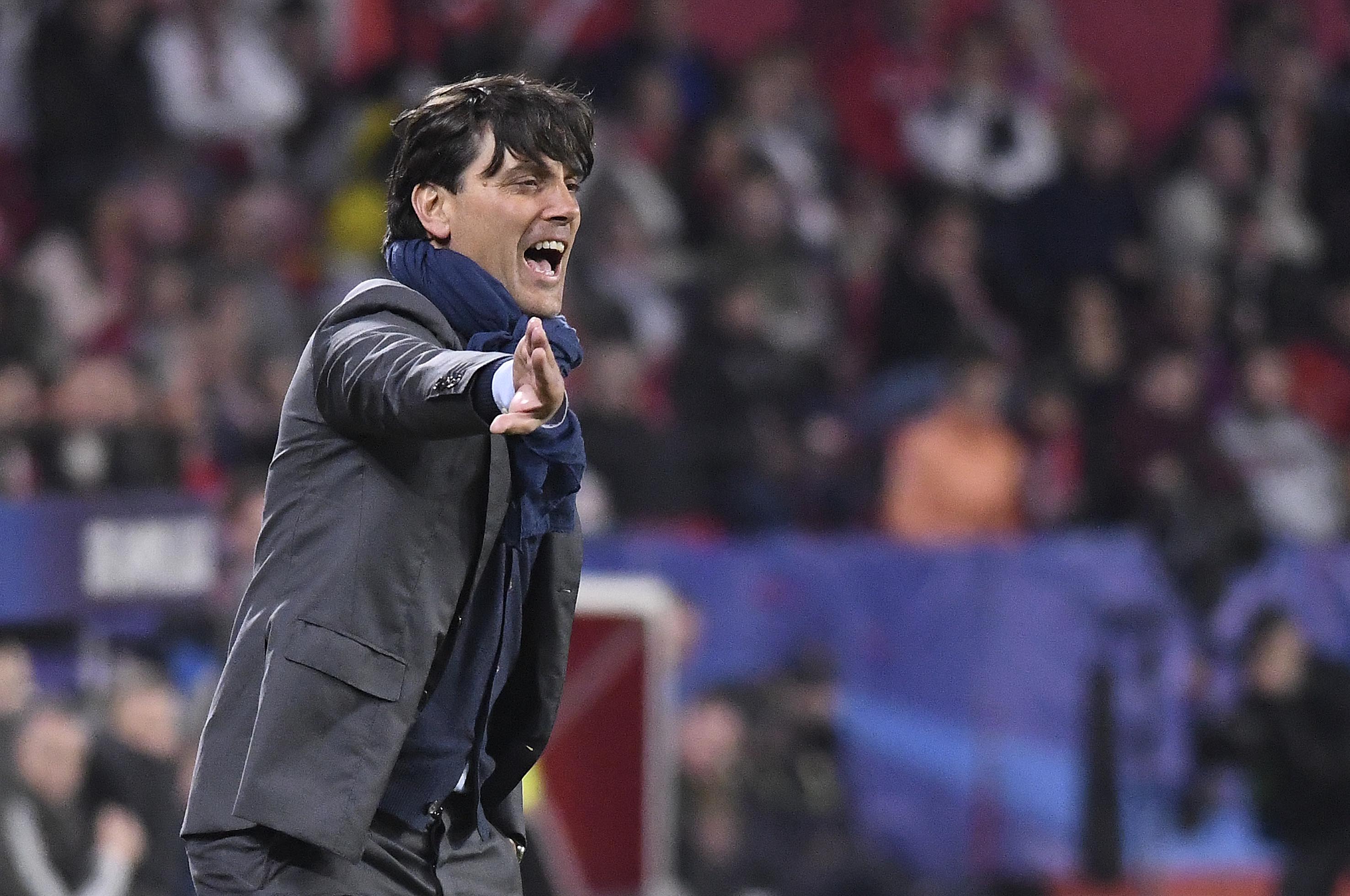 Vincenzo Montella entrenador del Sevilla FC