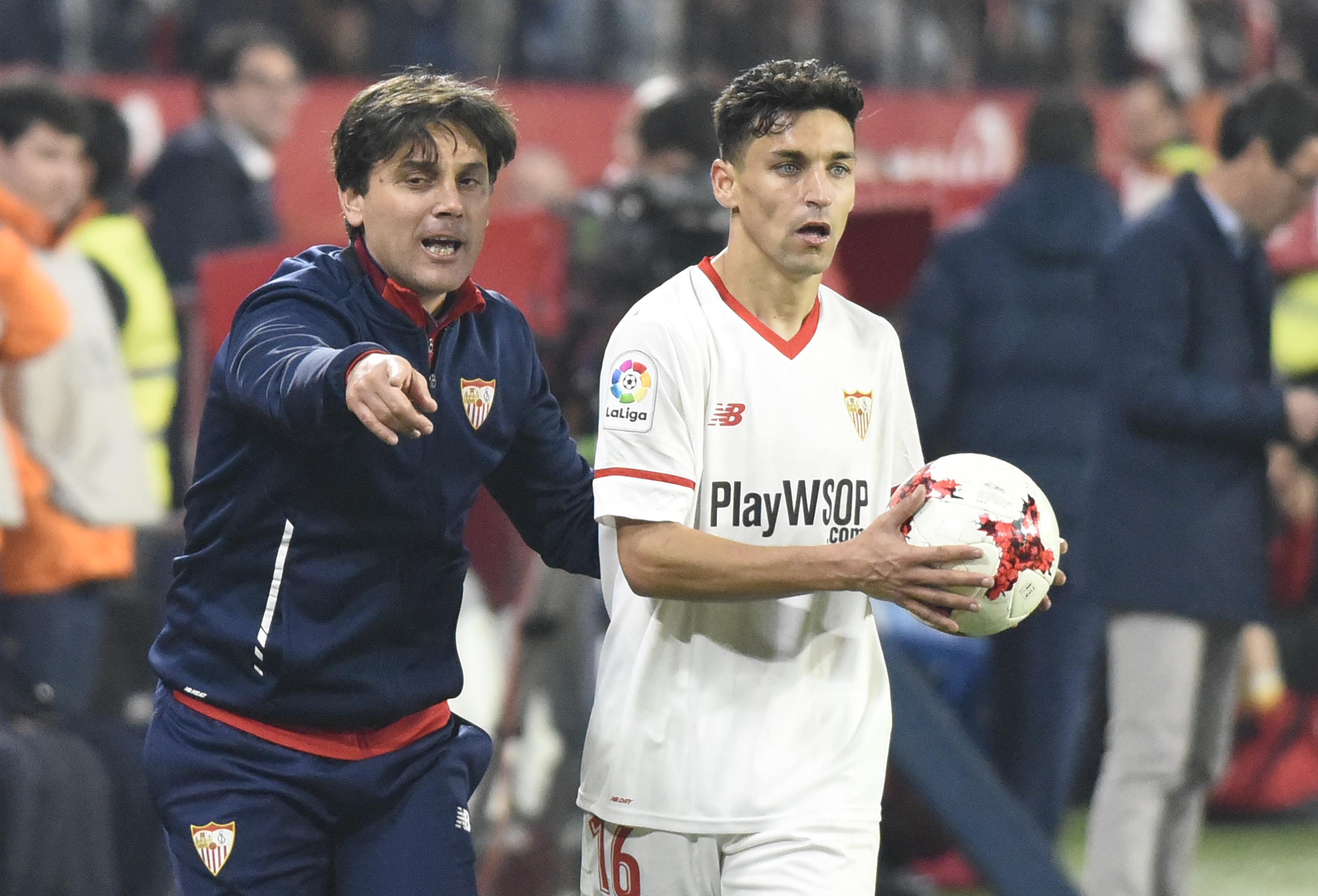 Navas del Sevilla FC ante el Atlético