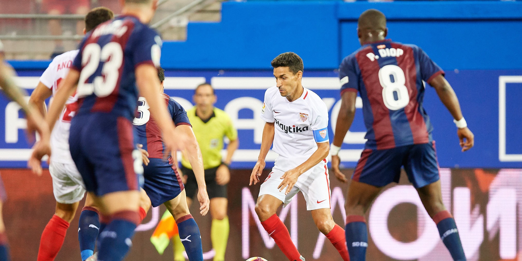 Jesús Navas en Eibar