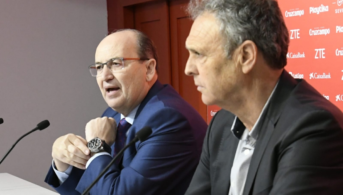 José Castro, durante la rueda de prensa