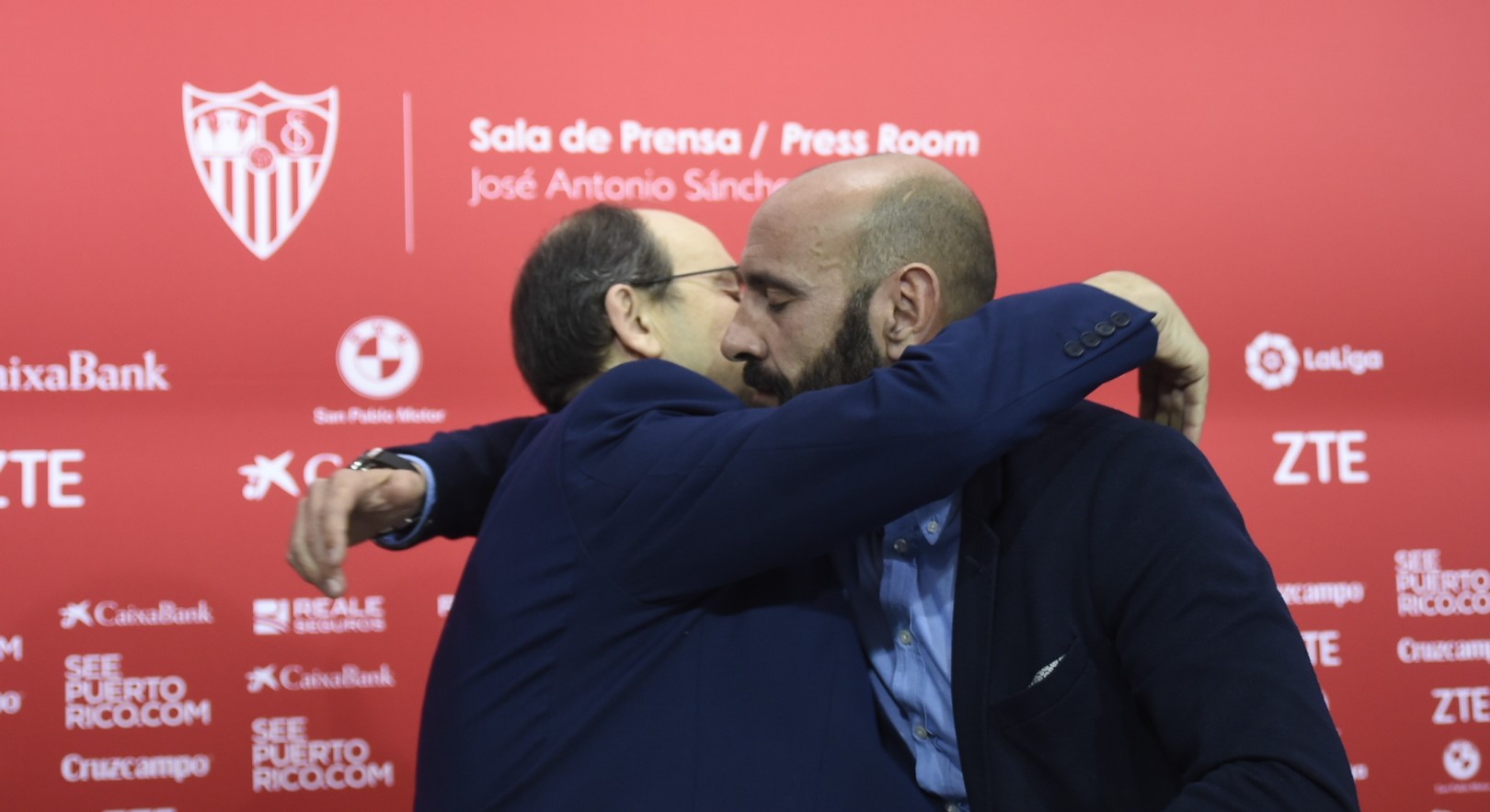 Rueda de prensa de despedida de Monchi