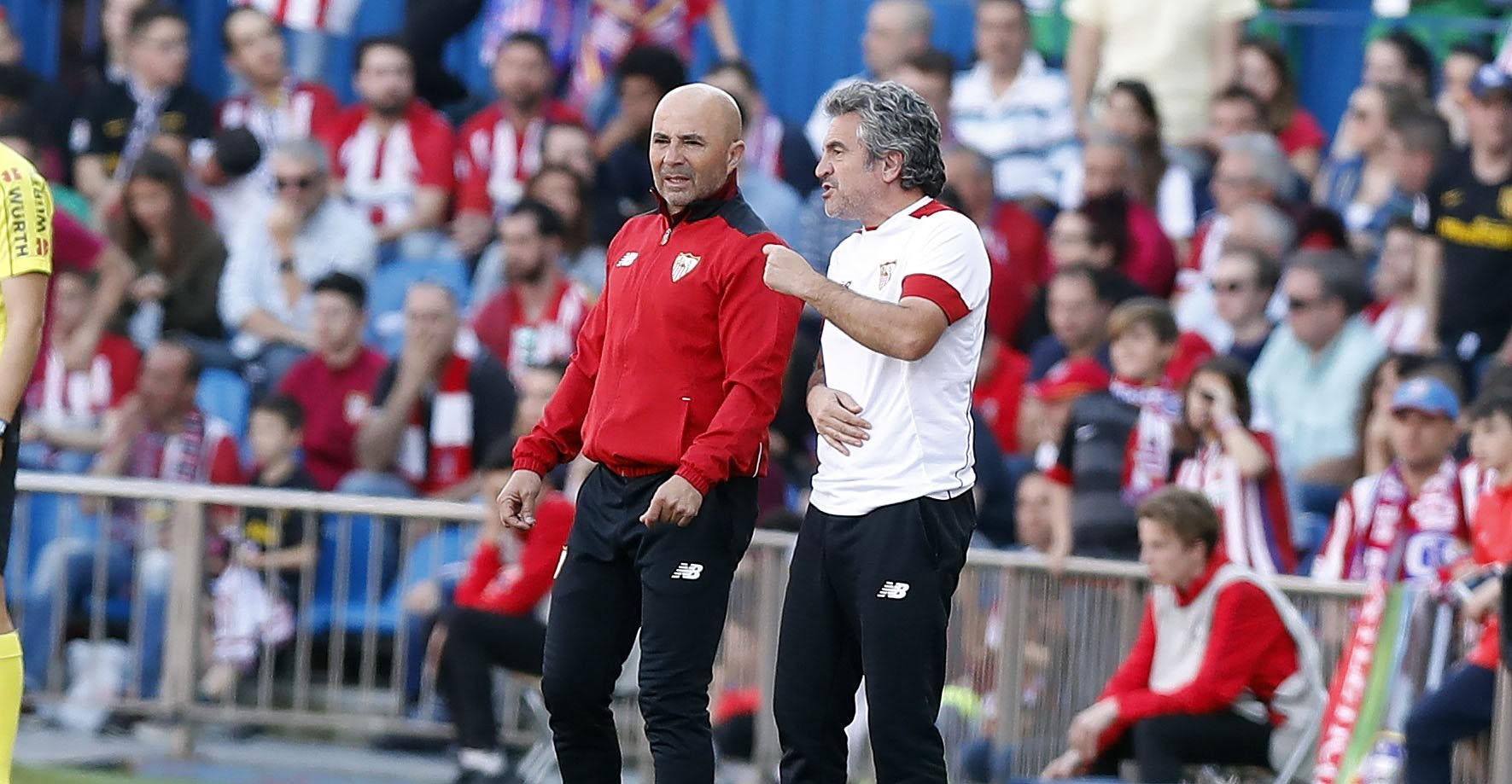 Sampaoli, en el Vicente Calderón