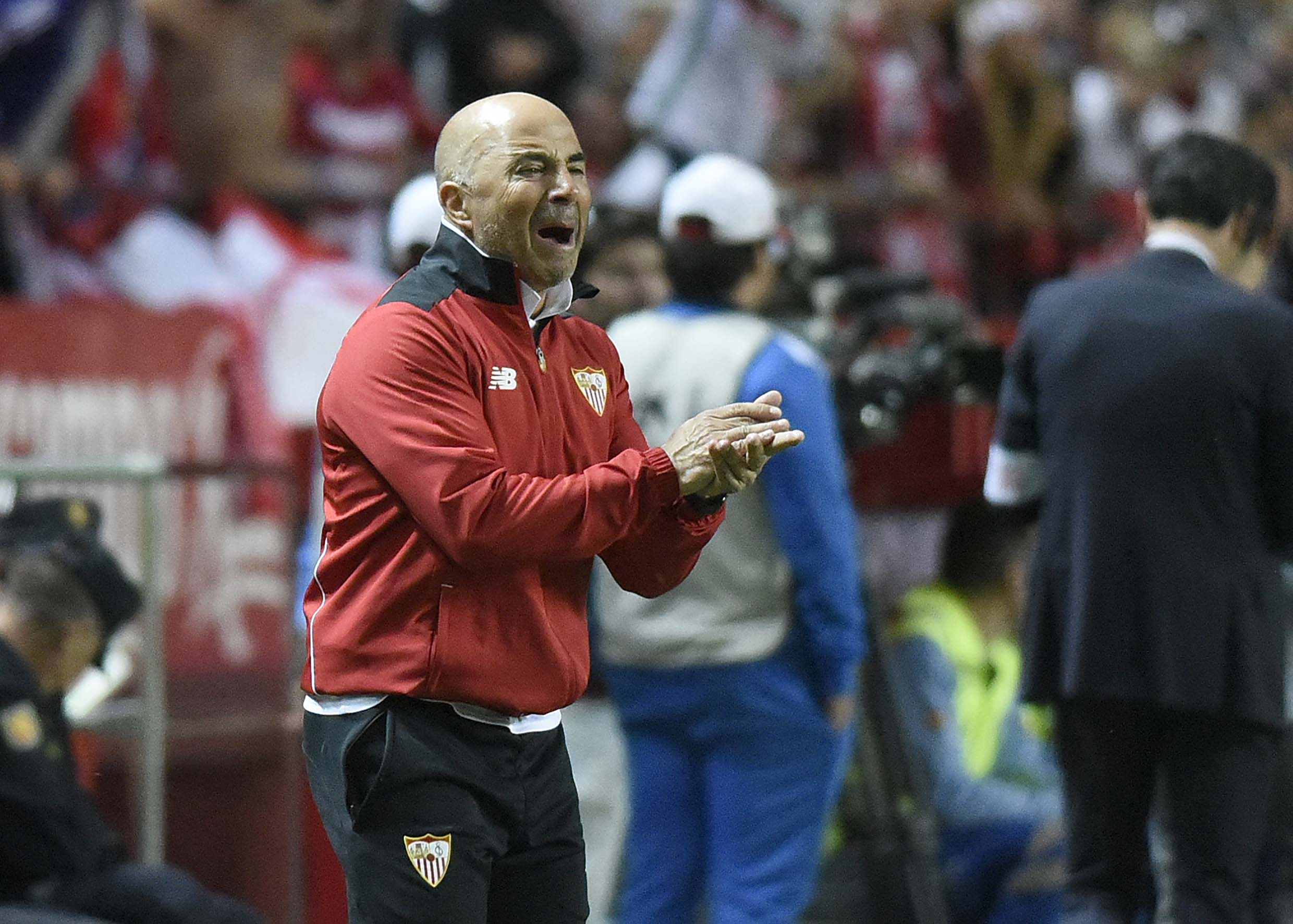 Sampaoli, en el Sevilla FC-Granada CF