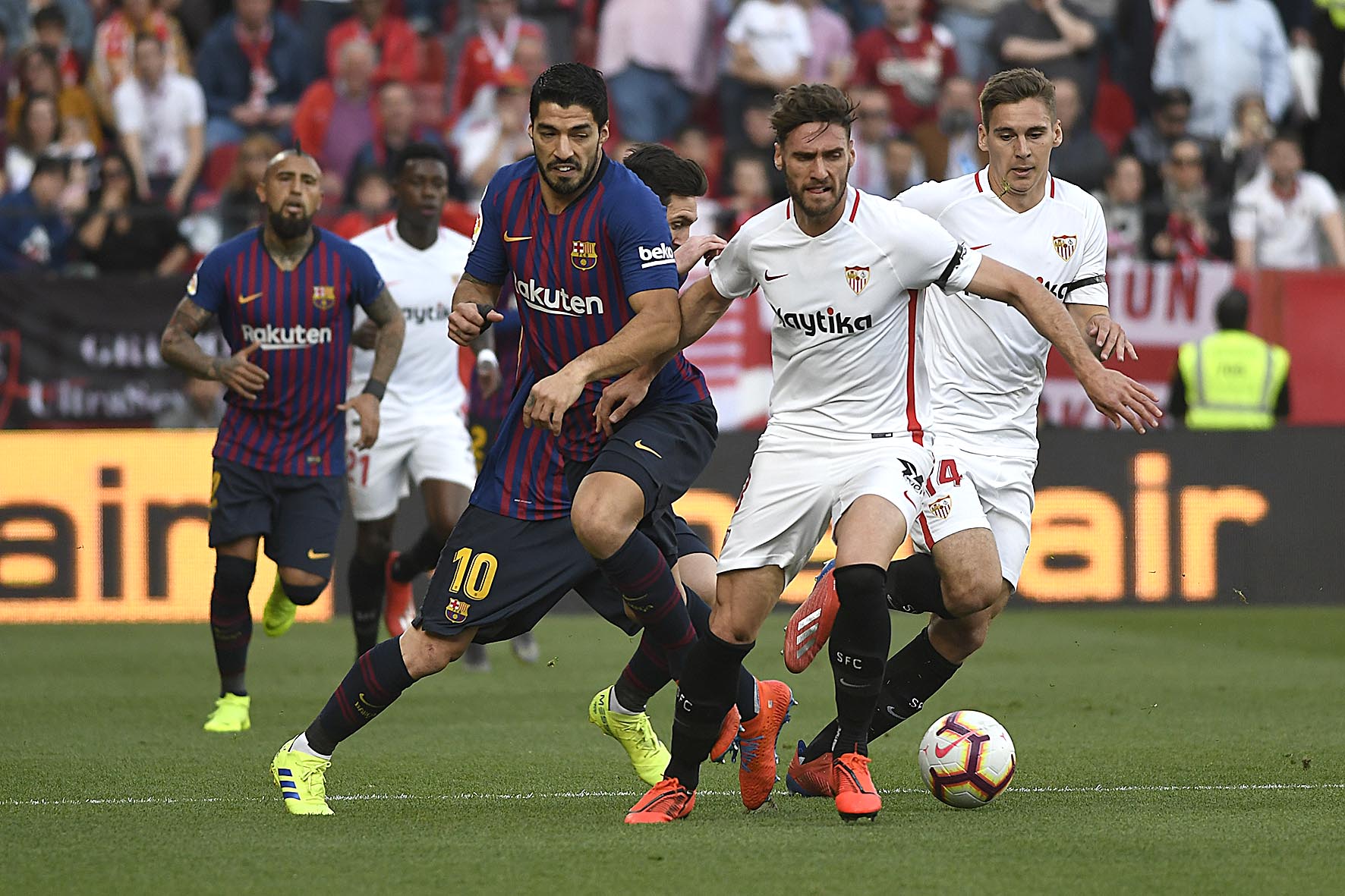 Sergi Gómez, jugador del Sevilla FC