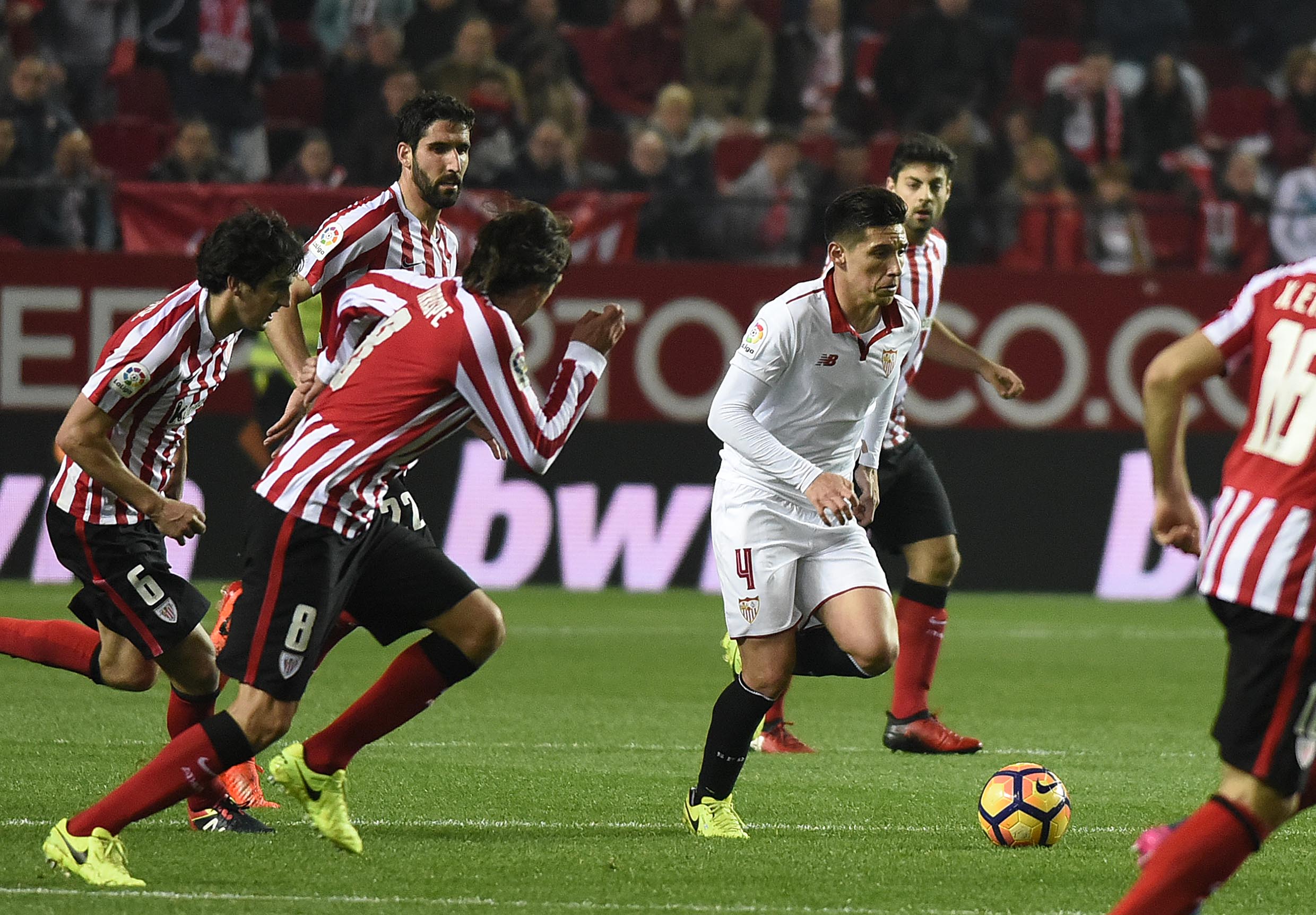 Kranevitter, en el Sevilla FC-Athletic Club