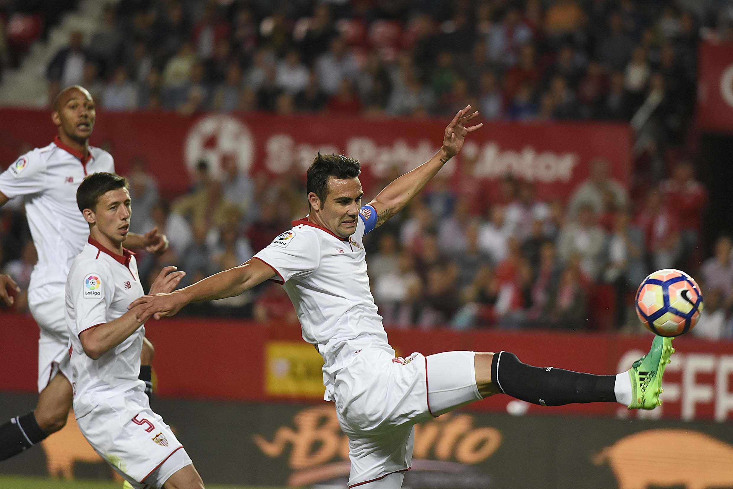 Iborra, en el Sevilla FC-Granada CF