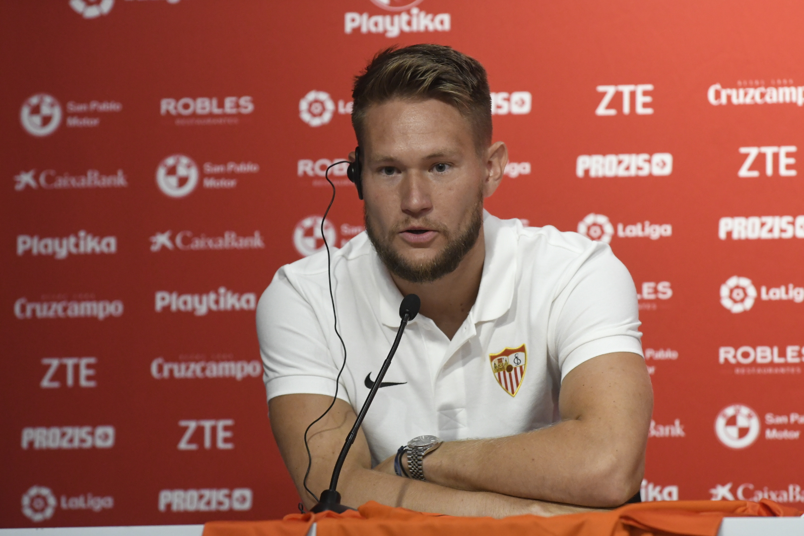 Tomas Vaclik jugador del Sevilla FC