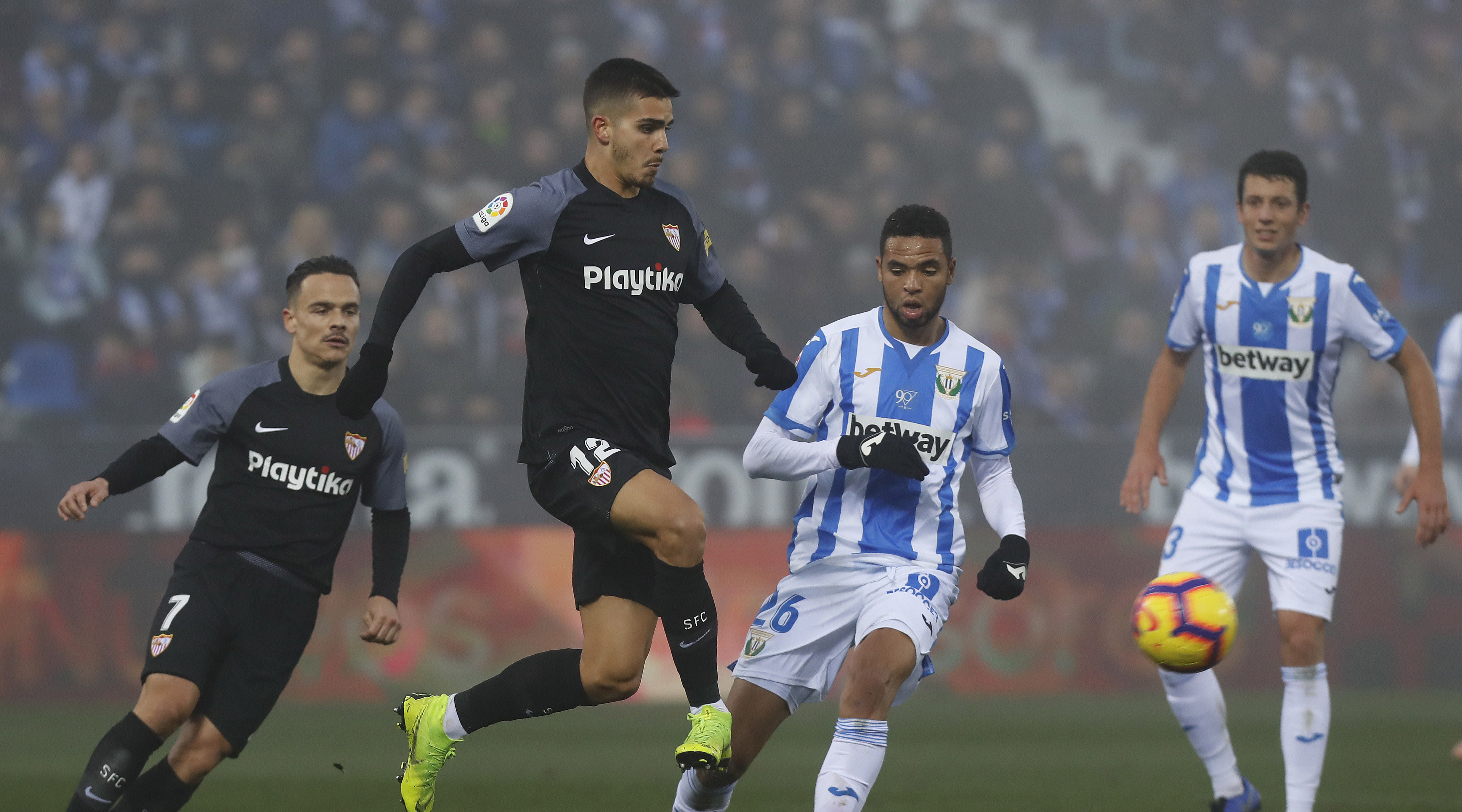 André Silva frente al Leganés