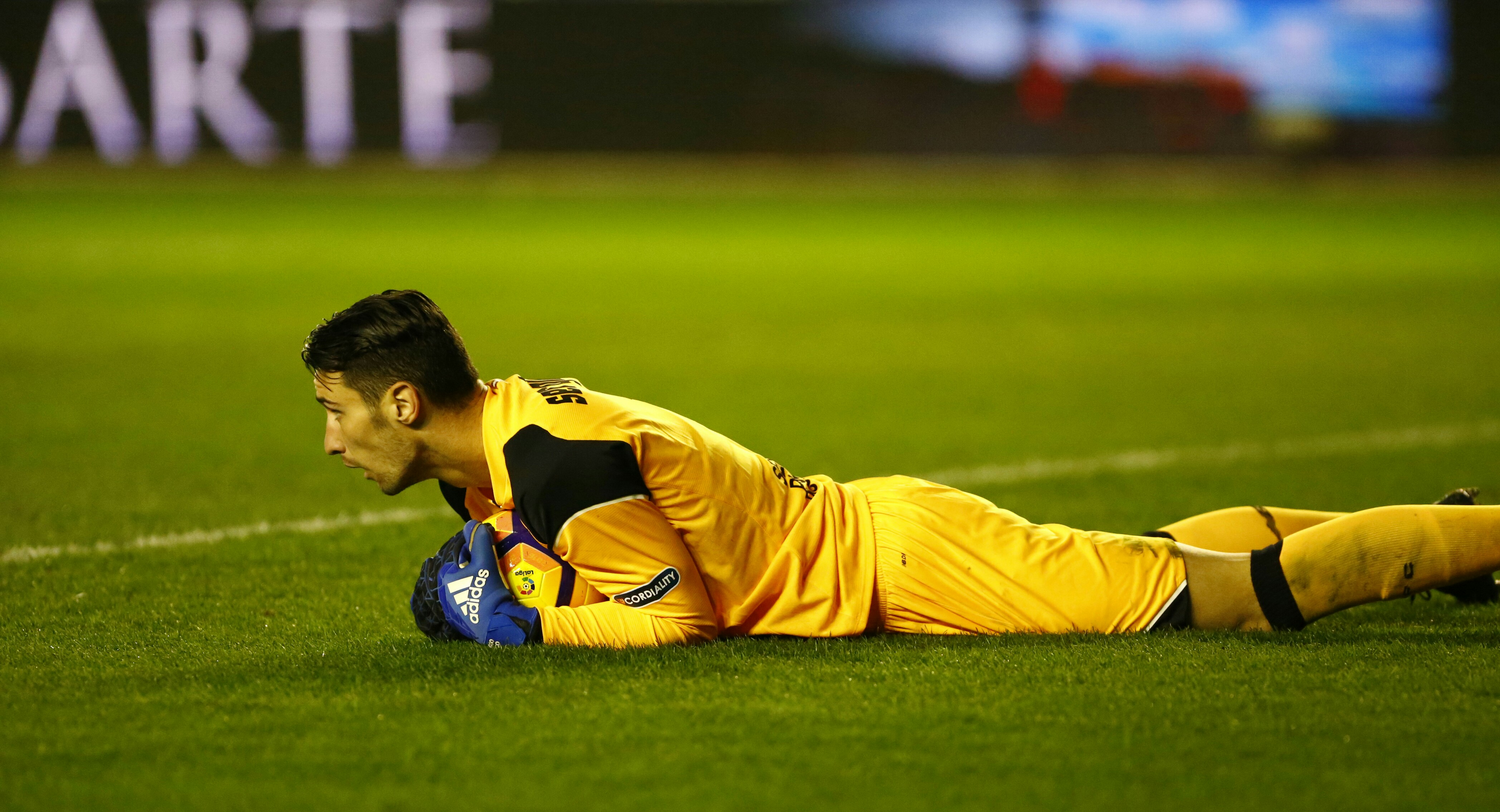 Sergio Rico, en el Alavés-Sevilla FC