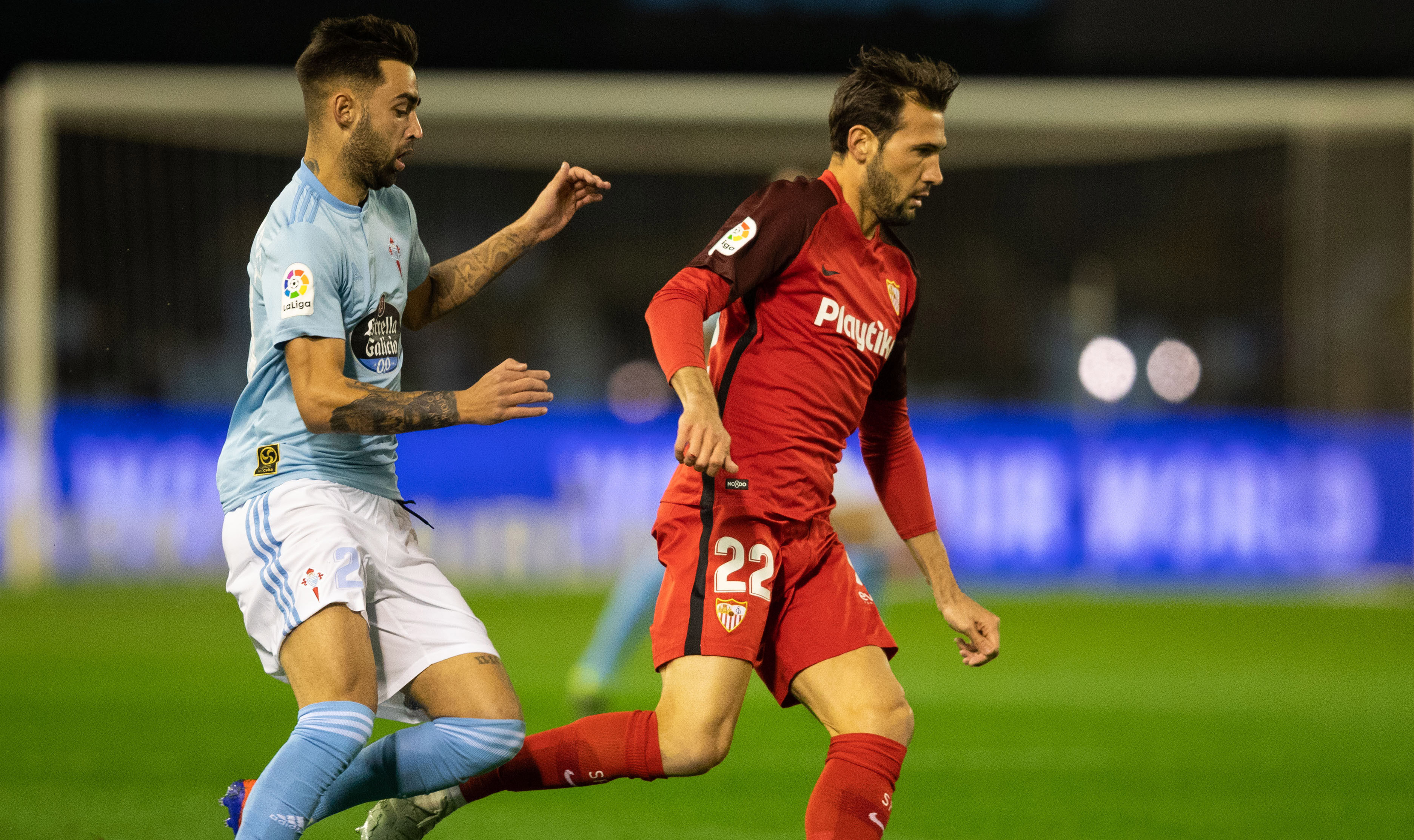 Franco Vázquez en Balaídos