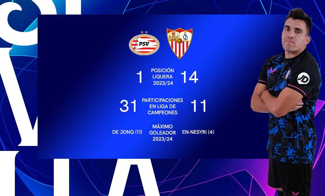 La previa del PSV Eindhoven-Sevilla FC